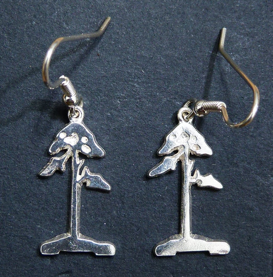 Bonsai Jewellery Sterling Silver Small Drop Earrings - LAST PAIR!