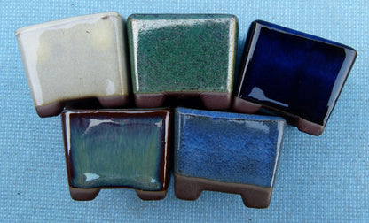 Japanese Miniature Bonsai & Accent Pots - Lucky Dip - Available colours