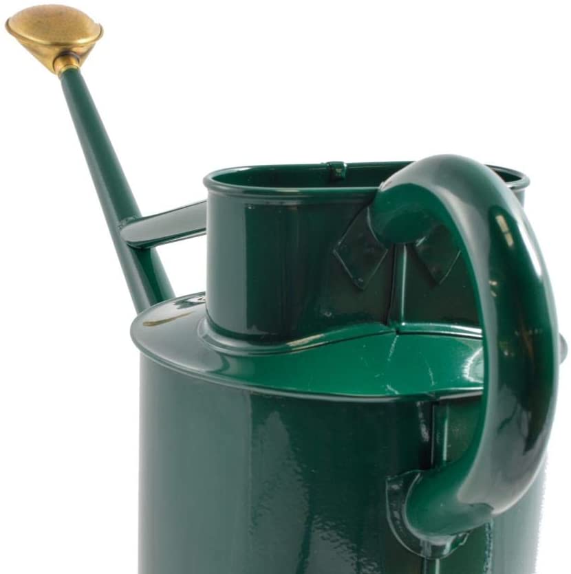 Haws The Warley Fall Watering Can -  Steel - Green - 4.5L/1 Gallon