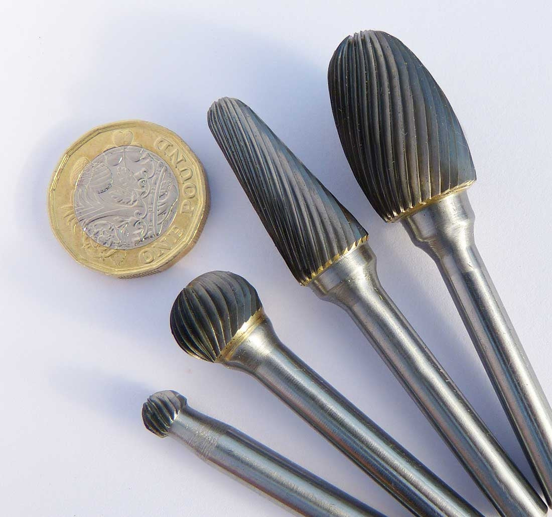 Carbide Wood Carving Burrs - Multiple Choices