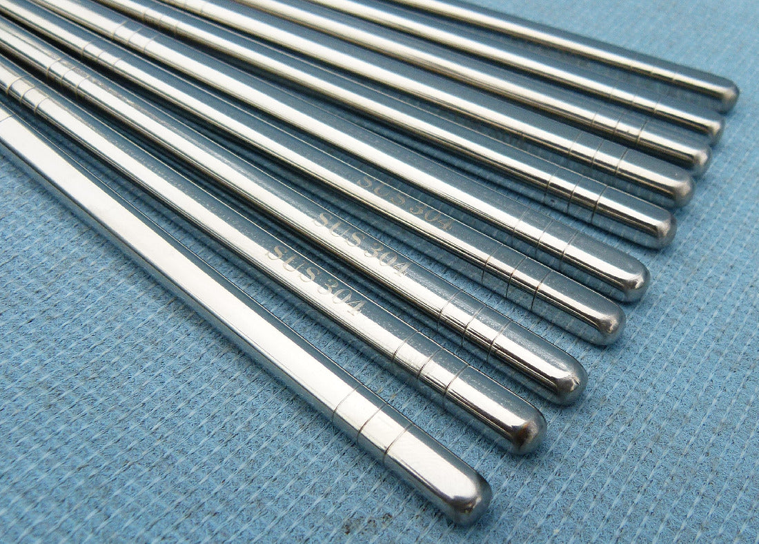 Stainless Steel Chopsticks - 10 Pack