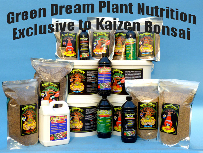 Green Dream Bonsai Fertilisers range