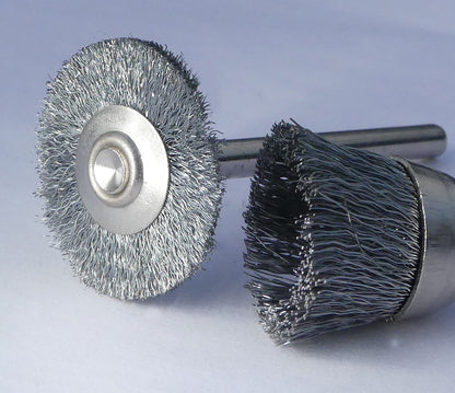 Bonsai & Wood Carving Tools Hardened Steel Rotary Brushes