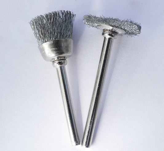 Bonsai & Wood Carving Tools Hardened Steel Rotary Brushes