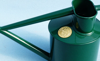 Haws The Rowley Ripple Watering Can -  Steel - Green - 1Litre