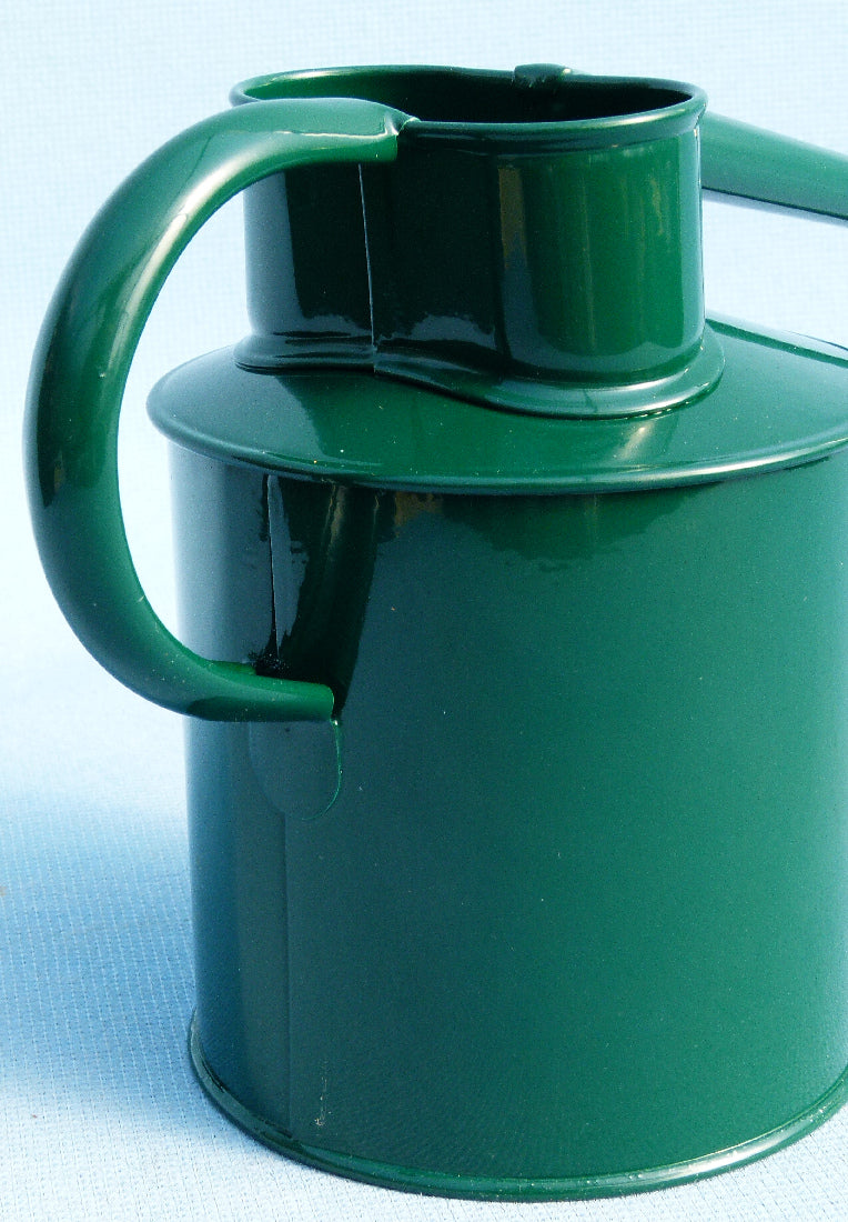 Haws The Rowley Ripple Watering Can -  Steel - Green - 1Litre