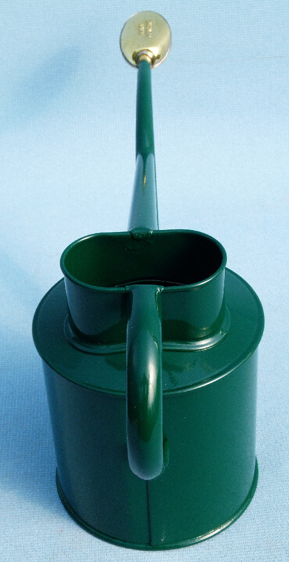 Haws The Rowley Ripple Watering Can -  Steel - Green - 1Litre