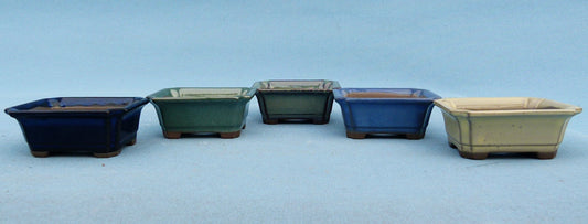 High Quality Japanese Glazed Miniature Bonsai Pot