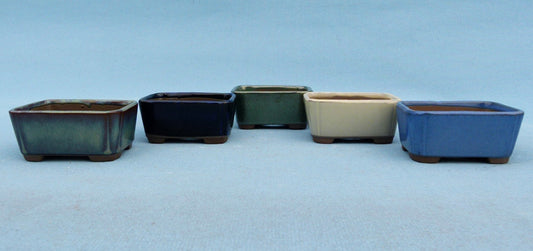 High Quality Japanese Glazed Miniature Bonsai Pot