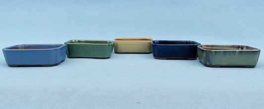 High Quality Japanese Glazed Miniature Bonsai Pot