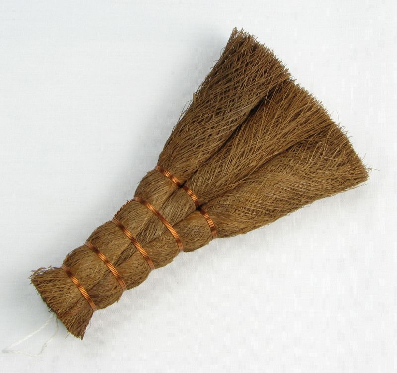 Japanese High Quality Coir Fibre Moss Brush Bonsai Tool