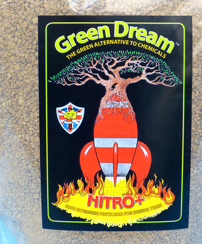 Green Dream Nitro+ Organic High Nitrogen Bonsai Tree Fertiliser