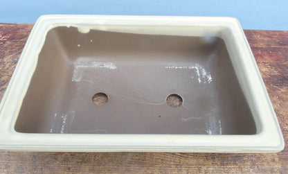 High Quality Japanese Glazed Bonsai Pot - 9"