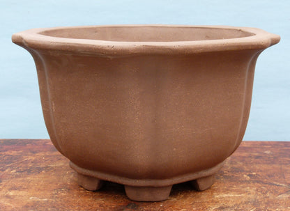 Bonsai Basics - Deep Round Unglazed Bonsai Pot - 15"