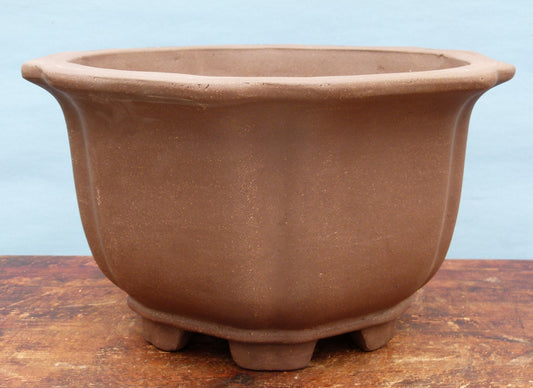 Bonsai Basics - Deep Round Unglazed Bonsai Pot - 19"