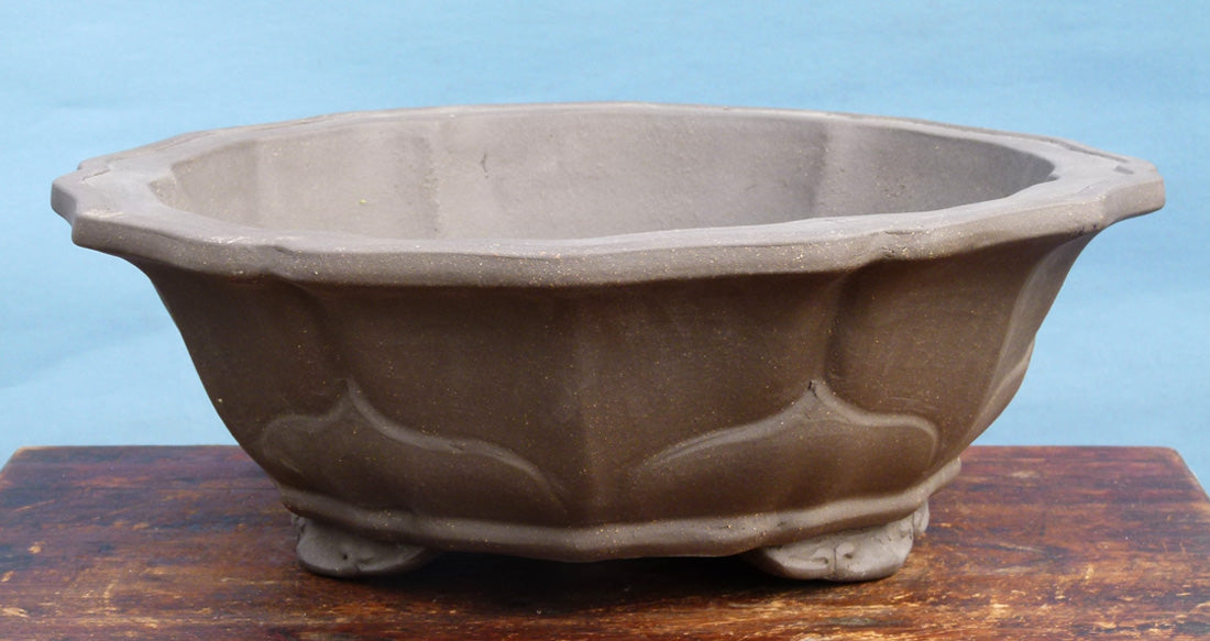 Bonsai Basics - Deep Round Unglazed Bonsai Pot