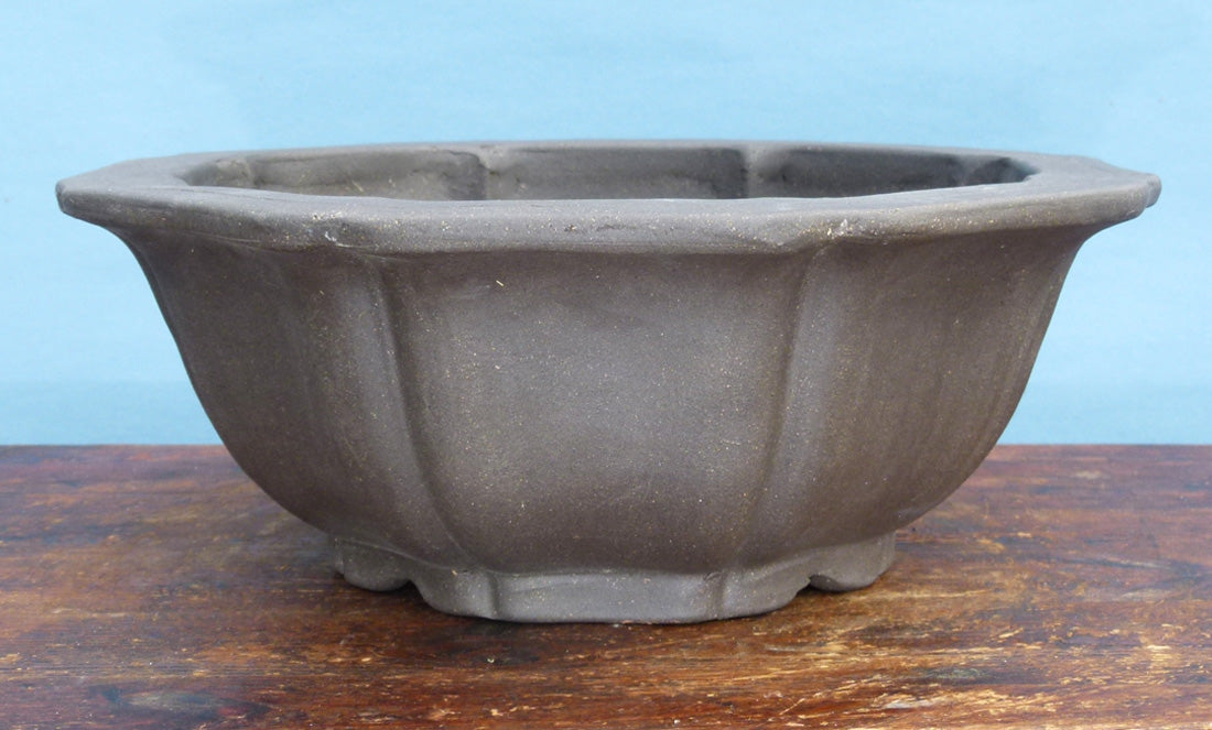 Bonsai Basics - Deep Round Unglazed Bonsai Pot