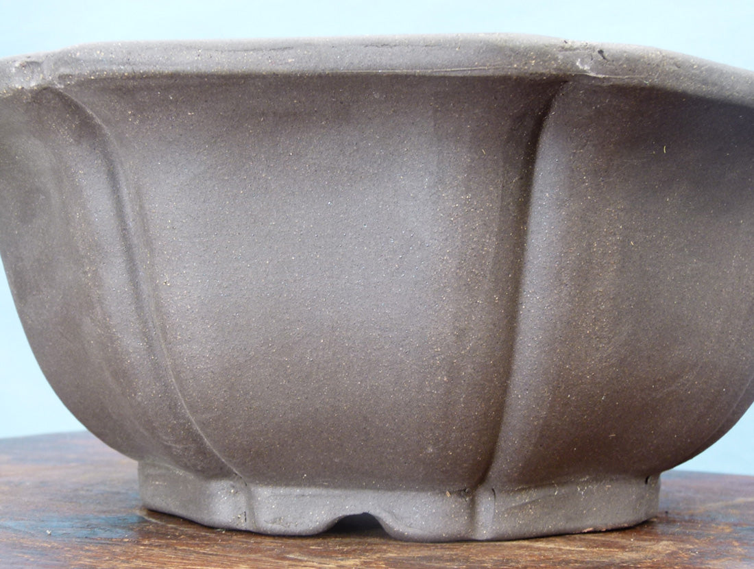 Bonsai Basics - Deep Round Unglazed Bonsai Pot