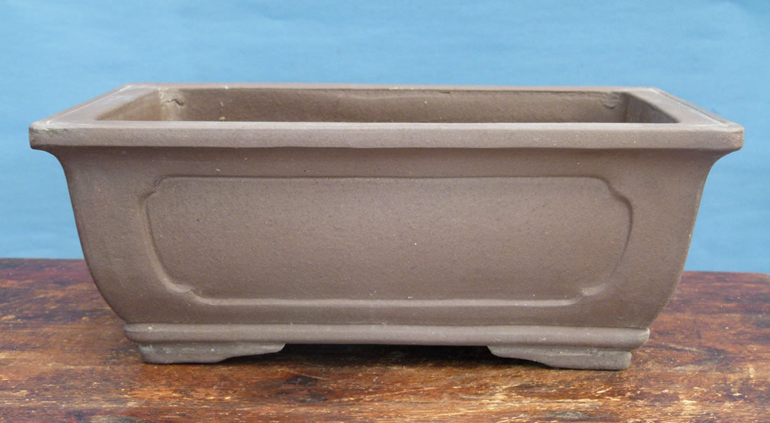 Bonsai Basics - Rectangular Unglazed Bonsai Pot