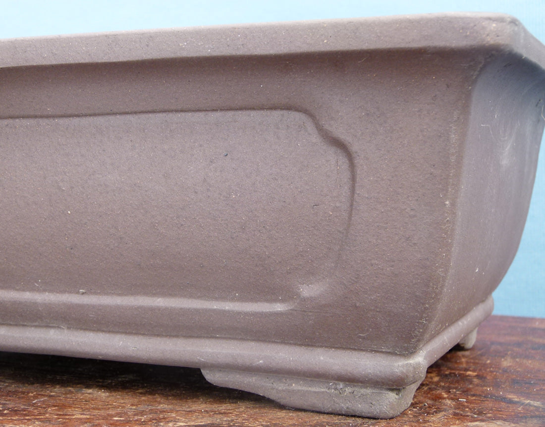 Bonsai Basics - Rectangular Unglazed Bonsai Pot