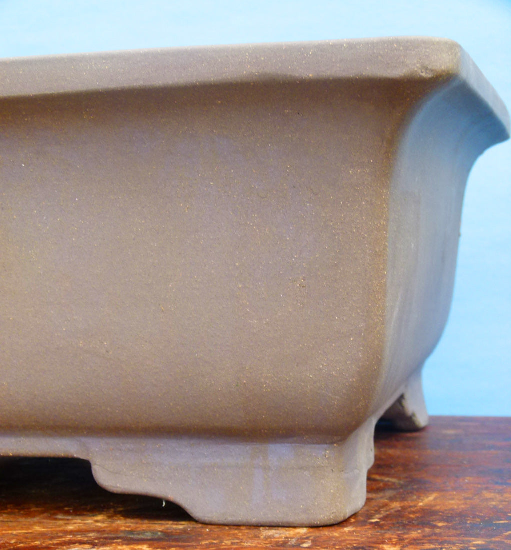 Bonsai Basics - Rectangular Unglazed Bonsai Pot