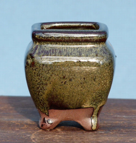 Miniature Deep Square Bonsai Pot