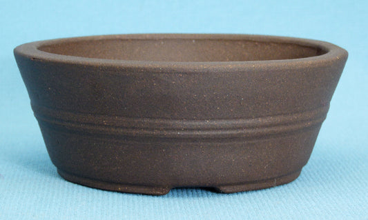 Deep Round Unglazed Quality Shohin Bonsai Pot 