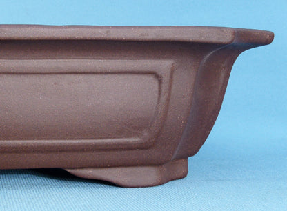 Rectangular Unglazed Quality Bonsai Pot - 18"