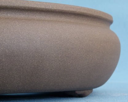 Oval Unglazed Bonsai Pot - 12"