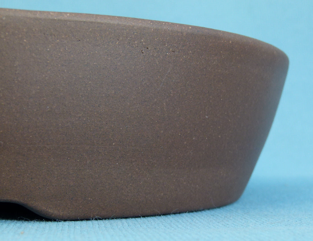 Oval Unglazed Quality Bonsai Pot - 14"