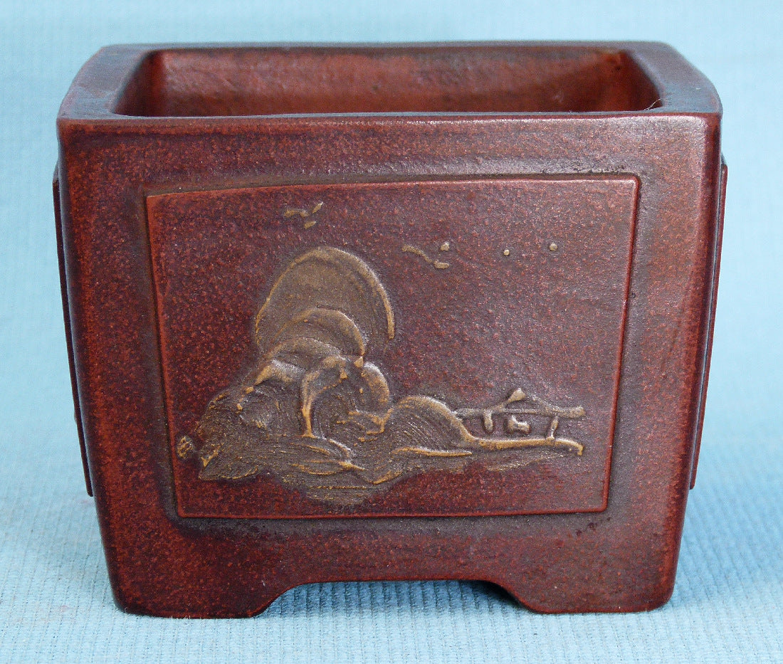 High Quality Hand Decorated Shohin Bonsai Pot