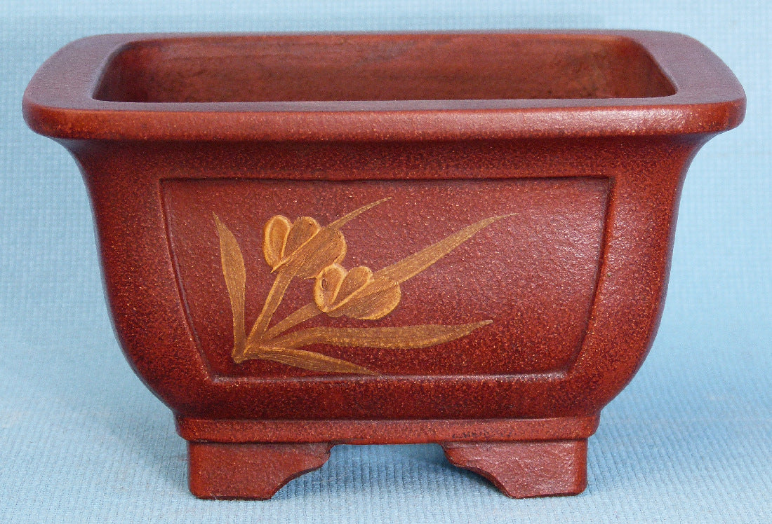 High Quality Hand Decorated Shohin Bonsai Pot