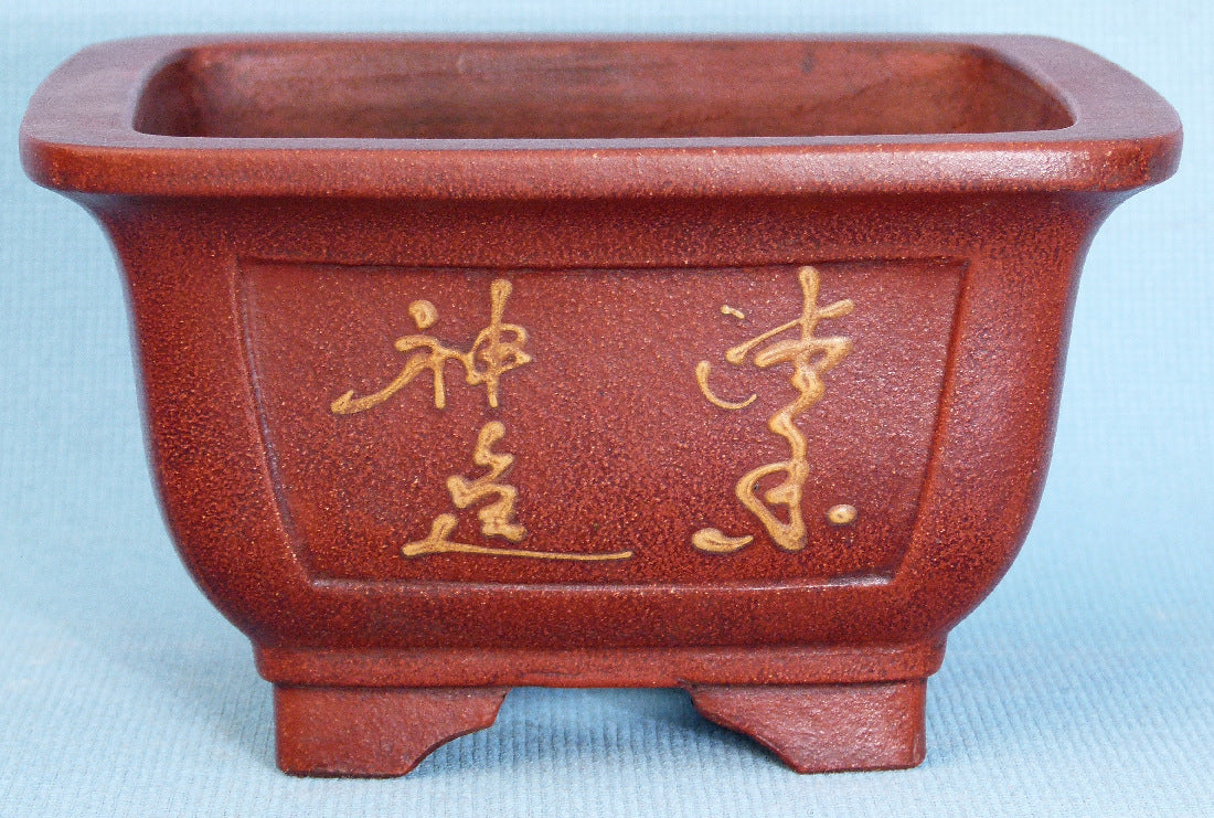 High Quality Hand Decorated Shohin Bonsai Pot