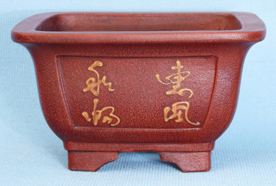 High Quality Hand Decorated Shohin Bonsai Pot