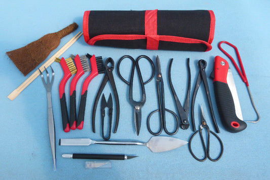 18 Piece Essentials Bonsai Tool Kit