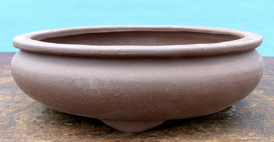 Bonsai Basics - Oval Unglazed Bonsai Pot - 7" - Being hand made basic quality some finish, colour and size variations, minor distortions and marks can occur.
