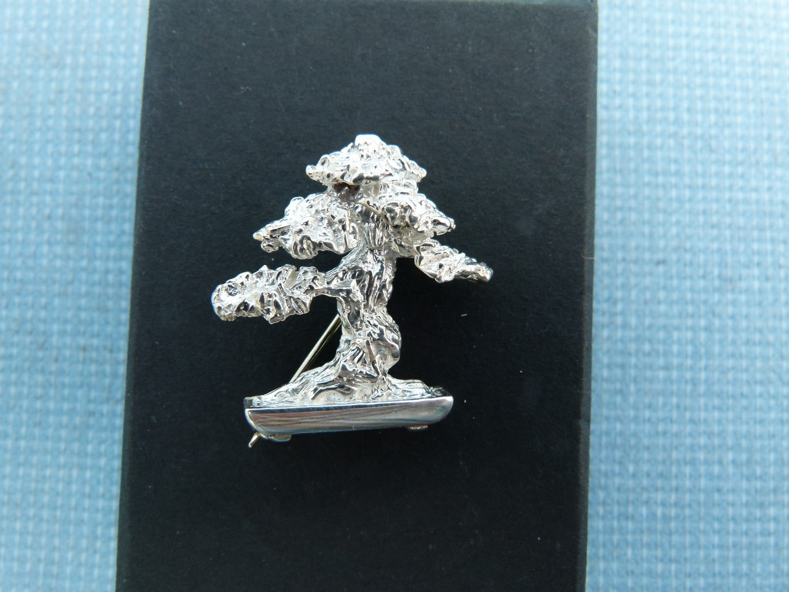 Bonsai Jewellery Sterling Silver Lapel Pin Brooch