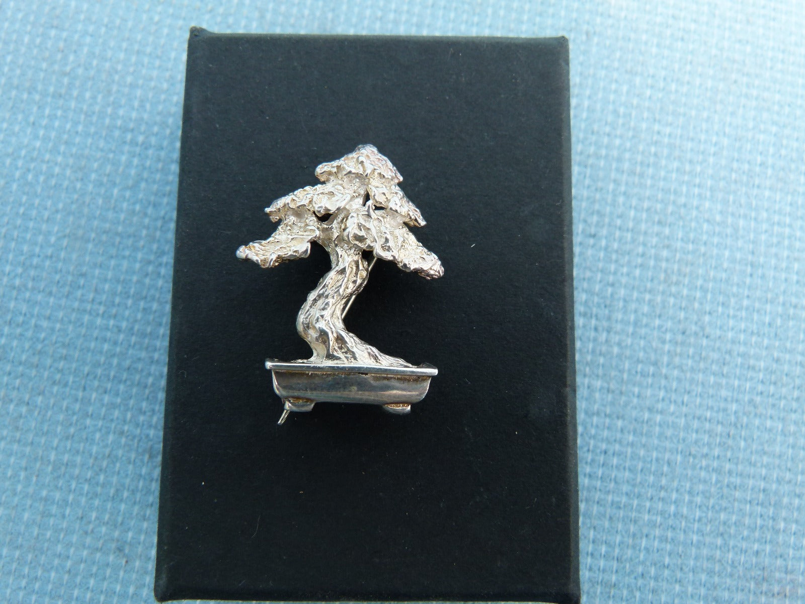 Bonsai Jewellery Sterling Silver Lapel Pin Brooch