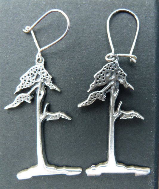 Bonsai Jewellery Sterling Silver Drop Earrings