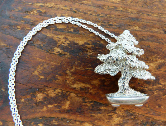 Bonsai Jewellery 925 Sterling Silver Pendant