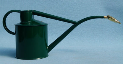 Haws The Rowley Ripple Watering Can -  Steel - Green - 1Litre