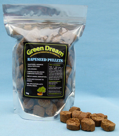 Rapeseed Natural Bonsai Fertiliser Pellets - 1Kg