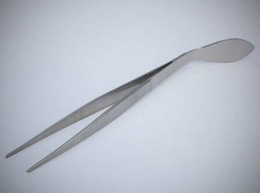 Stainless Steel Bonsai Tweezers - Straight Bud Tweezers