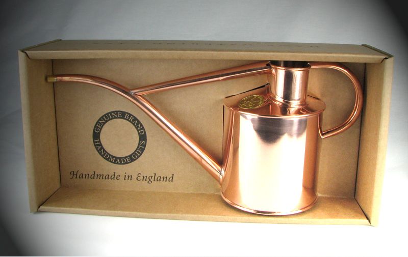 Haws Traditional Style Copper Watering Can - 2 Pint