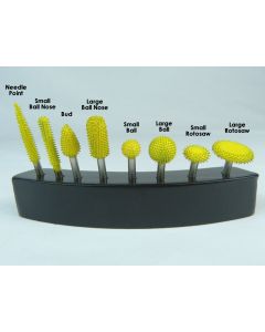 Power Carving Bits - Small Shaft - 3mm & 1/8 For Dremel Style Machines
